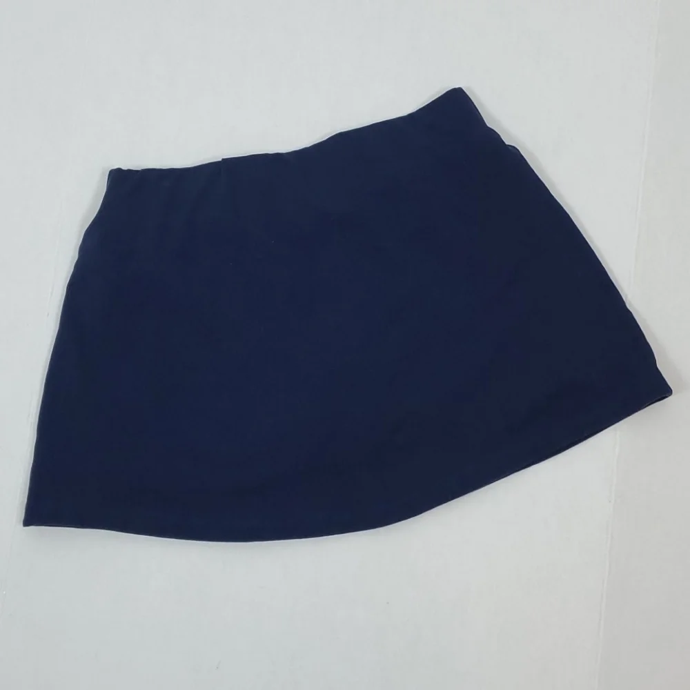 Lilly Pulitzer Jakarta blue mini skirt women size XS